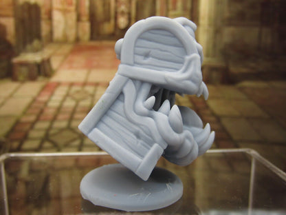 Mimic Treasure Chest Monster Mini Miniature Mimick Mimik 3D Printed Model
