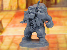 Dwari the Dynamiter Bomber Explosives Dwarf Mini Miniatures 3D Printed Model