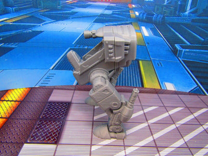 Battle Mech Small Attack Walker Miniature Mini Scatter Terrain Scenery
