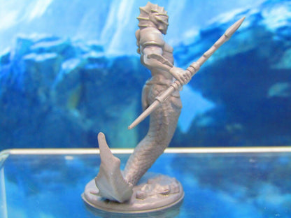 Merfolk Merman Warrior W/ Spear Javelin