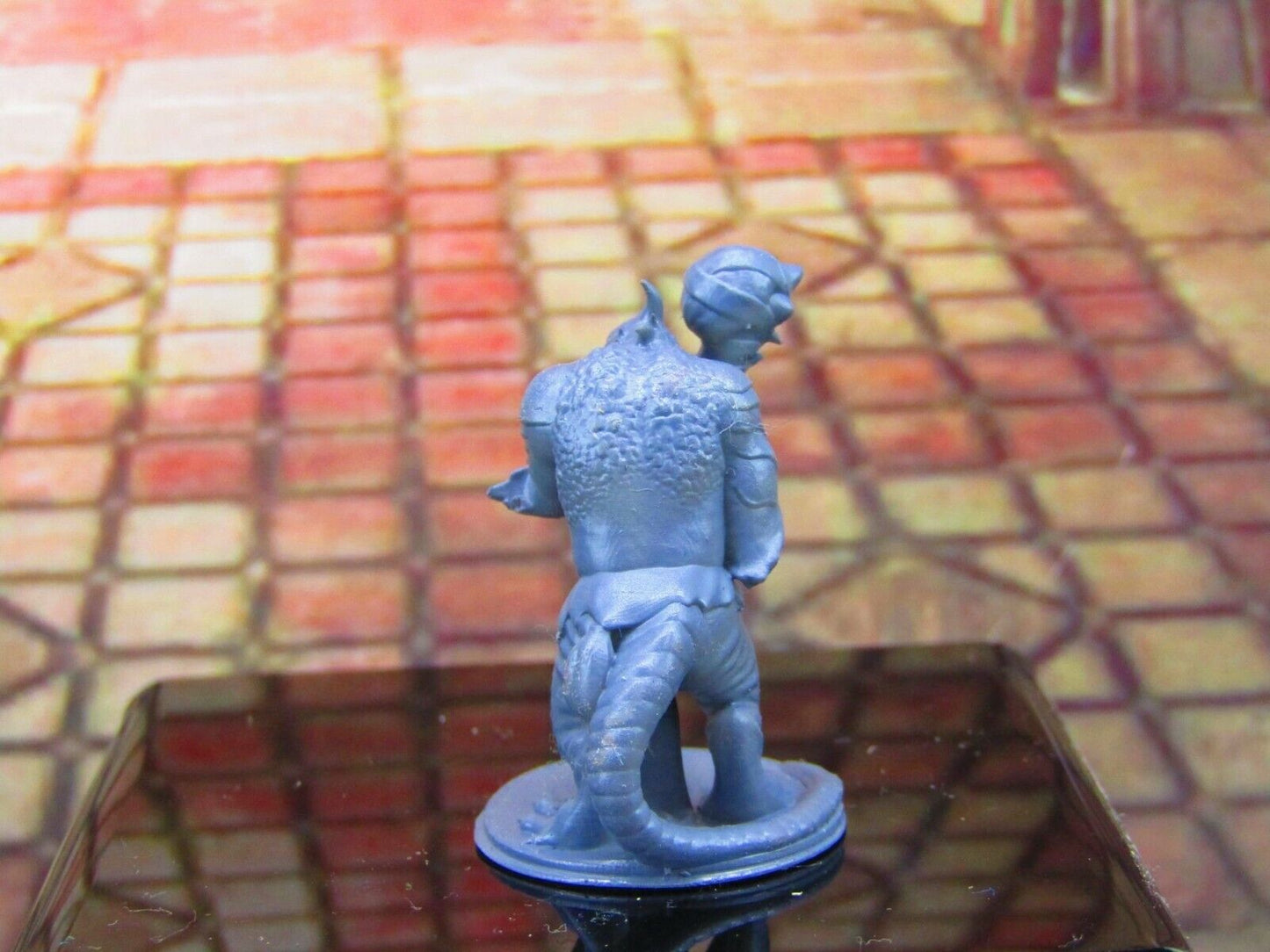 Lizardfolk Fighter Mini Miniature Model Character Figure 28mm/32mm Scale RPG