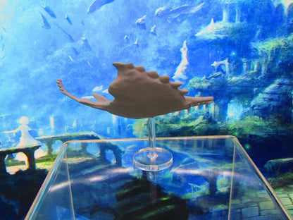 Large Underwater Stingray / Manta Ray With Rod & Stand Mini Miniature 3D Printed