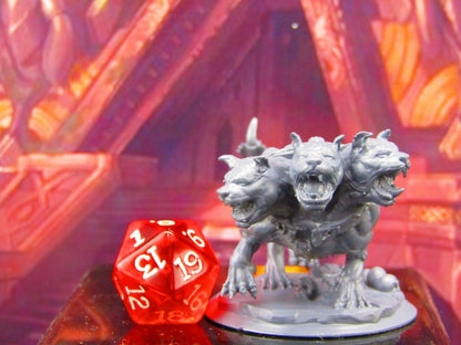 Cerberus Devil Dog Hell's Gatekeeper Monster Mini Miniature Model Character
