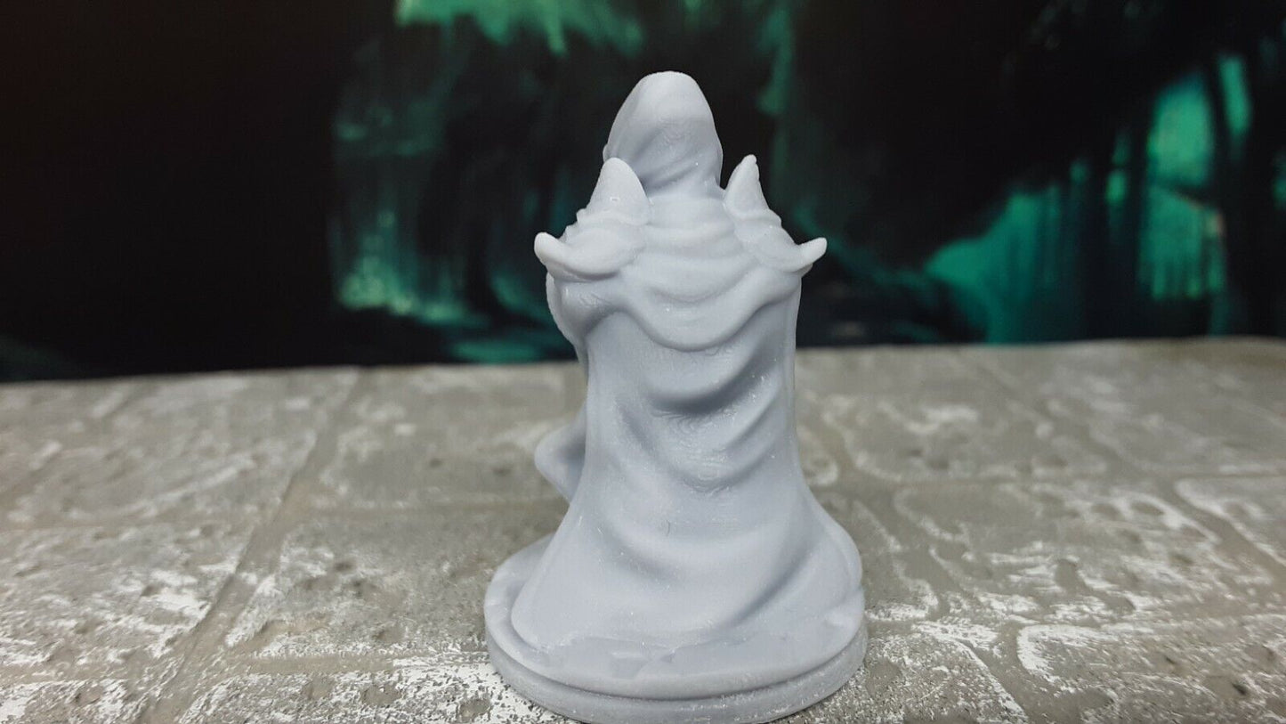 Mind Flayer Illithid Outcast Mini Miniature 28/32mm Figure D&D 3D Printed Resin