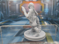 
              Alien Zombie Mutant Female w/ Net Mini Miniature Figure 3D Printed Model
            