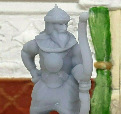 Palace Soldier Guard Archer Fighter Mini Miniature Figure 28-32MM Resin Printed