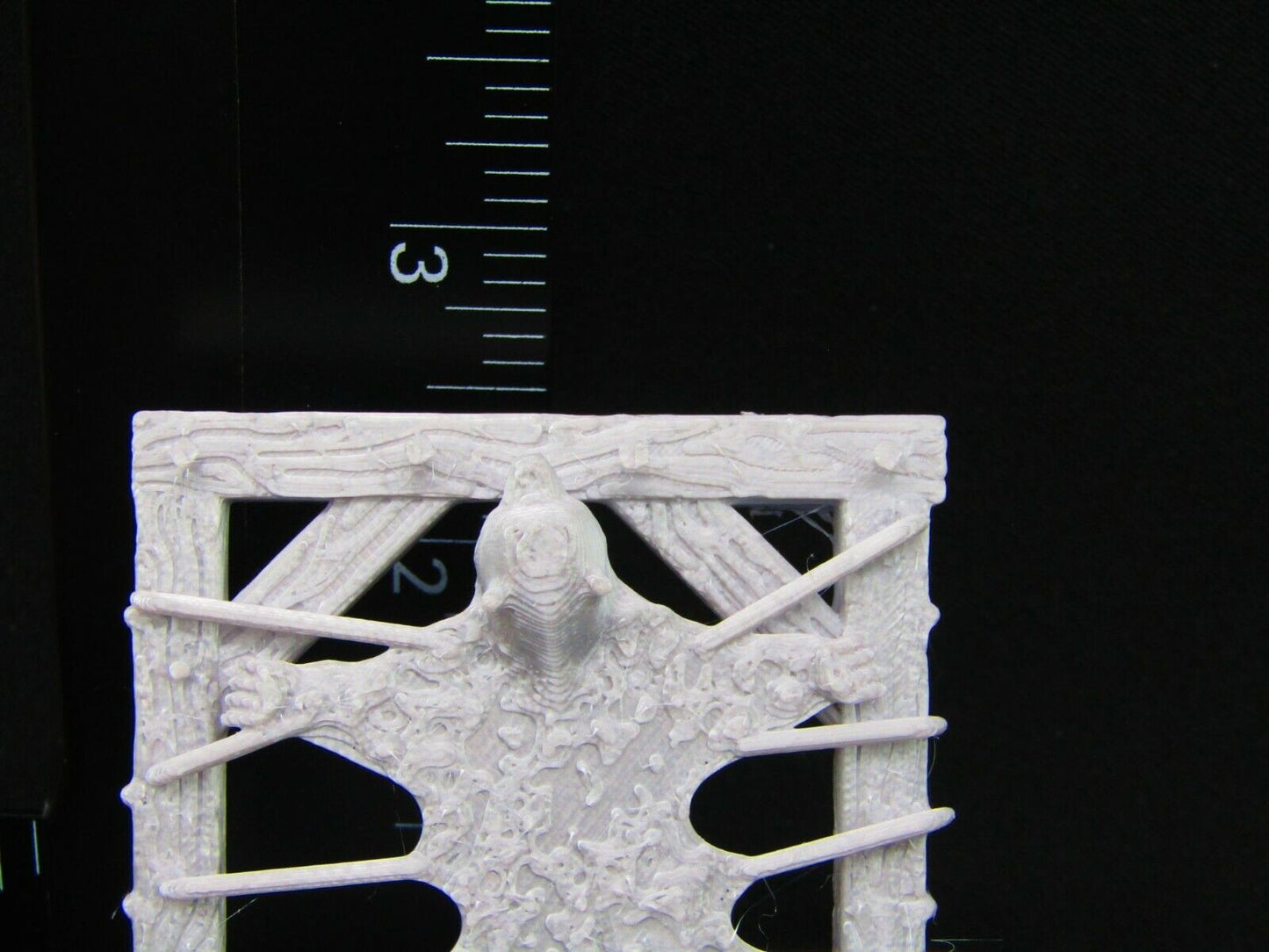 Bear Hide Tanning Mount Scatter Terrain Scenery 3D Printed Mini Miniature Model