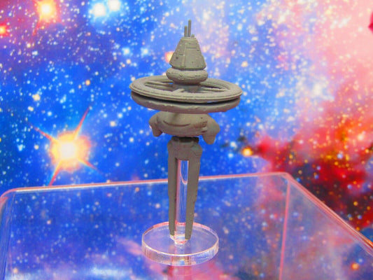 The Sylwarin Military Space Command Station Starfinder Fleet Scale Starship Mini