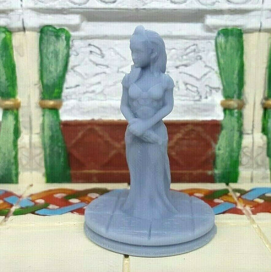 Human Princess Mini Miniature Figure Tabletop Gaming 28-32MM Resin 3D Printed