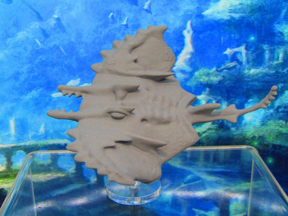 Large Underwater Stingray / Manta Ray With Rod & Stand Mini Miniature 3D Printed