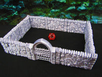 
              20pc Stone Wall Set Graveyard / Cemetery Scatter Terrain Scenery Tabletop Gaming
            