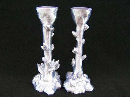 Crystal Cavern Crystaline Columns Pair Scatter Terrain Scenery 3D Printed Mini