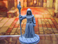 
              Elder Wizard Sorcerer Wiseman Mini Miniature 3D Printed Model 28/32mm Scale
            