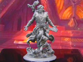 Ravens Mage Crow Master Wizard Sorcerer Mini Miniature Model Character Figure