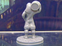 
              Long Haired Human Pirate Crewman w/ Barrel Miniature Figure 3D Printed Model
            