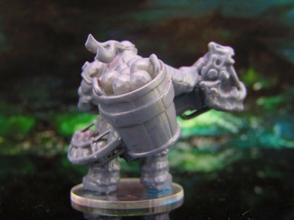 Orc Pirate Canoneer Canon Baller B Mini Miniature Model Character Figure