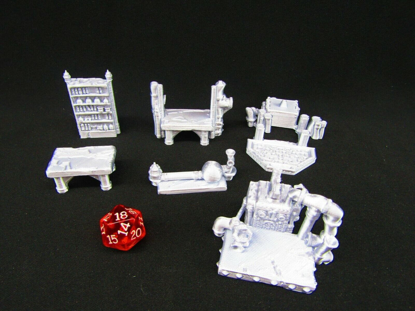 Alchemy Science Laboratory Mixing Workstation Scatter Terrain Scenery 3D