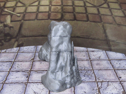 Stalagmite Cavern Entrance Mini Miniature Figure Scenery Terrain 3D Printed