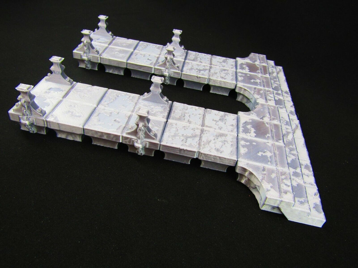 Large Stone Boating Docks Pier Scatter Terrain Scenery 3D Printed Mini Miniature