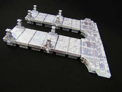 Large Stone Boating Docks Pier Scatter Terrain Scenery 3D Printed Mini Miniature