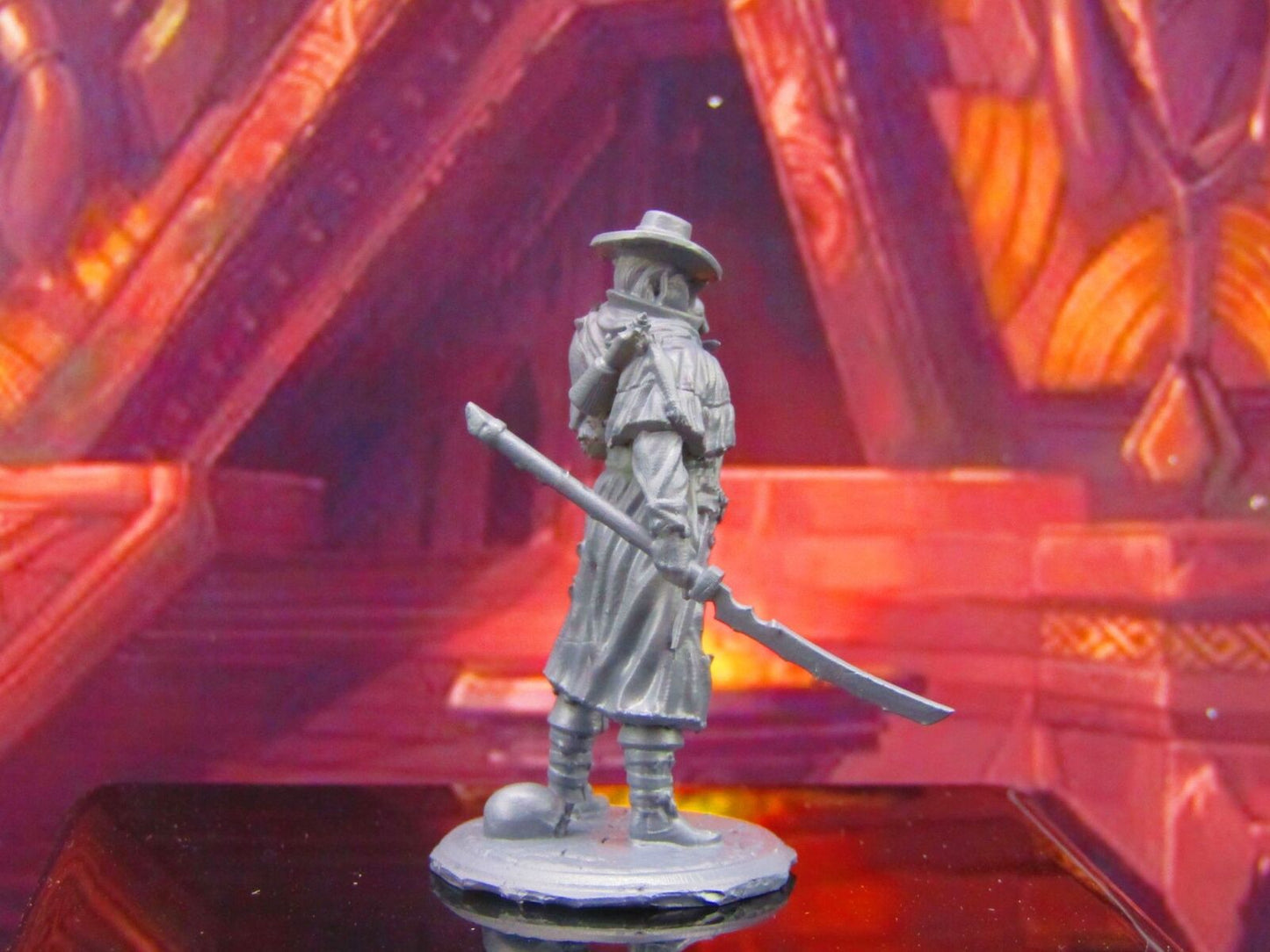 Masked Monster / Vampire / Werewolf Hunter Mini Miniature Model Character Figure
