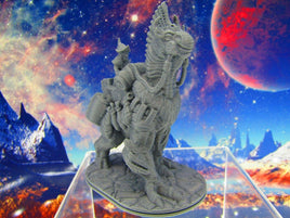 Alien Pack Beast Monster w/ Rider Mini Miniature Figure 3D Printed Model 28/32mm