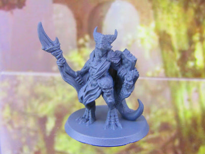 Kobold Fighter Warrior Mini Miniatures 3D Printed Resin Model Figure 28/32mm
