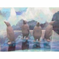 
              4 Piece Artic Penguins Set Mini Miniature 3D Printed Figure Model 28/32mm Scale
            