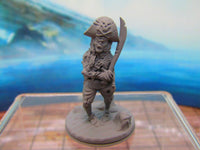 
              Undead Pirate Captain for Ghost Ship Crew Mini Miniature 3D Printed Model 28/32m
            