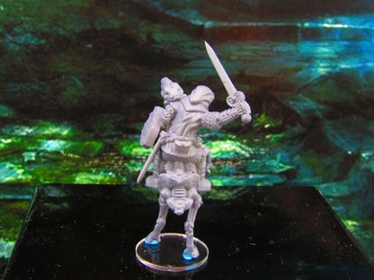 Mounted Skeleton Horse Rider Cavalry C Mini Miniature Model Character Figure