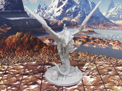 Flying Death Beast Alien Monster Encounter Mini Miniature Figure 3D Printed
