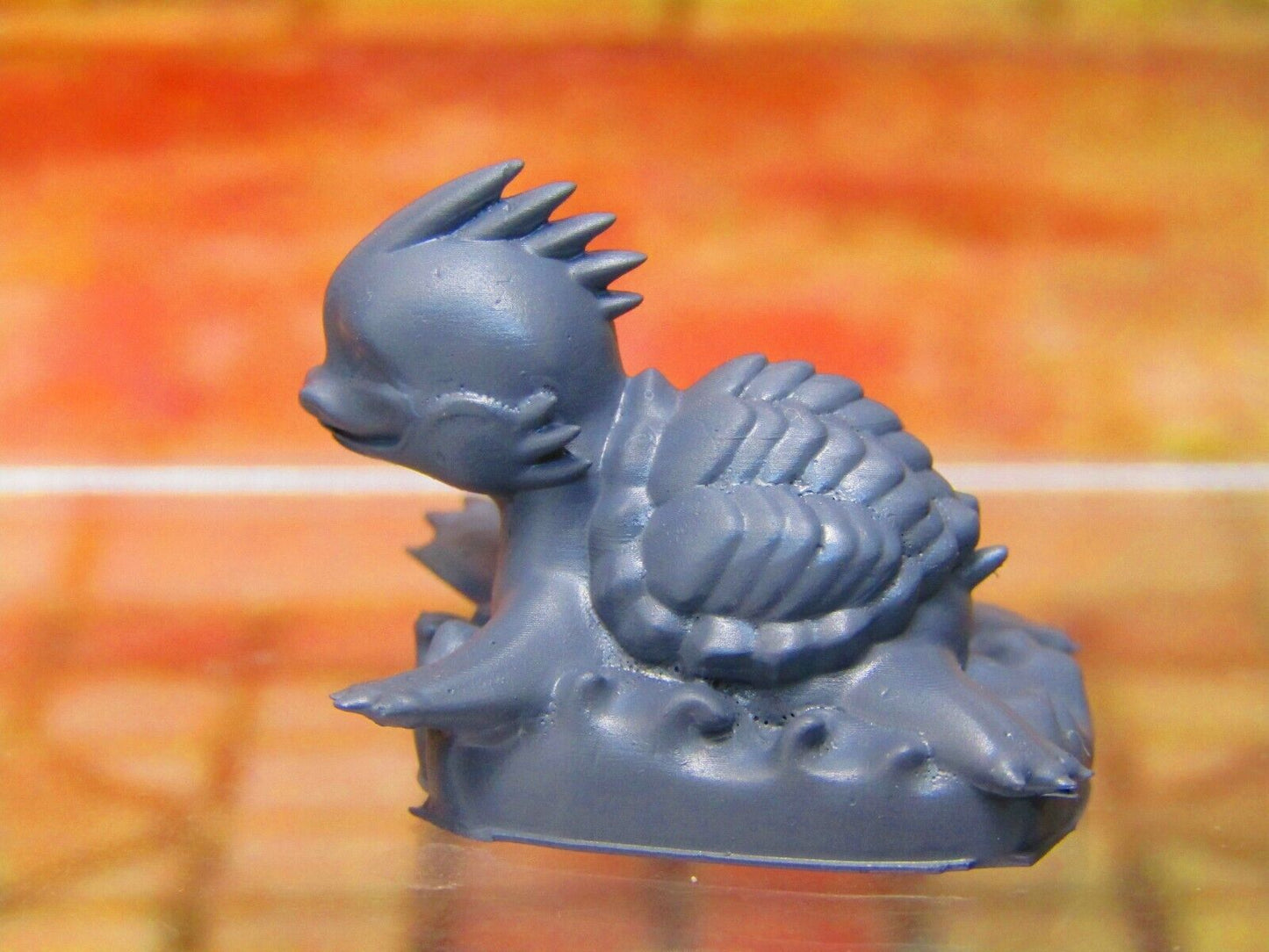 Baby Dragon Turtle Monster Companion Mini Miniatures 3D Printed Model 28/32mm