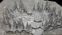 
              Cavern Stalagmite Pool Crossing Scatter Terrain Dungeons & Dragons Mini Model
            