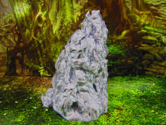 Hidden Waterfall Cave Scatter Terrain Scenery 3D Printed Mini Miniature Model