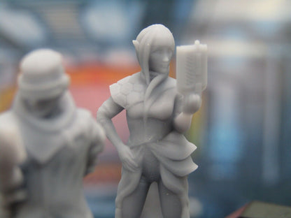 Syndicate Agents Pair Mini Miniature Scatter Terrain Scenery 3D Printed Model 28