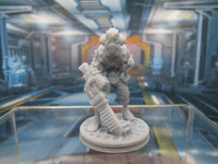 
              Alien Zombie Mutant w/ One Arm and Mask Mini Miniature Figure 3D Printed Model
            