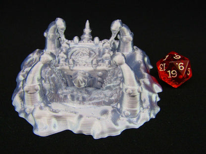 Smelting Ironworks Vat Cauldron Scatter Terrain Scenery 3D Printed Mini