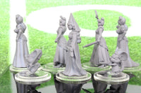 
              7pc Cinderella Star Player Set Mini Miniature Player Blood Fantasy Football Bowl
            