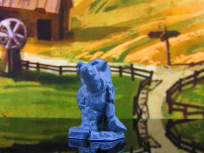 Clod Commander Earth Elemental Dirt Folk Mini Miniature Model Character Figure