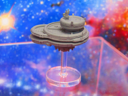 Harmonium Alliance Military Space Station Port Starfinder Fleet Scale Starship