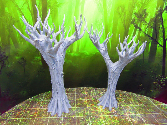 2 Dead Jungle Swamp Mangrove Trees Forest Scatter Terrain Scenery Miniature Mini