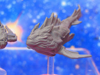 
              Space Whales Pair Creatures of the Cosmos Starfinder Fleet Scale Starship Mini
            