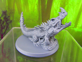 Undead Zombie Crocodile Mini Miniatures 3D Printed Resin Model Figure 28/32mm