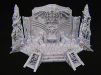 
              Spider Queen Throne & Dais Scatter Terrain Scenery 3D Printed Mini Miniature
            