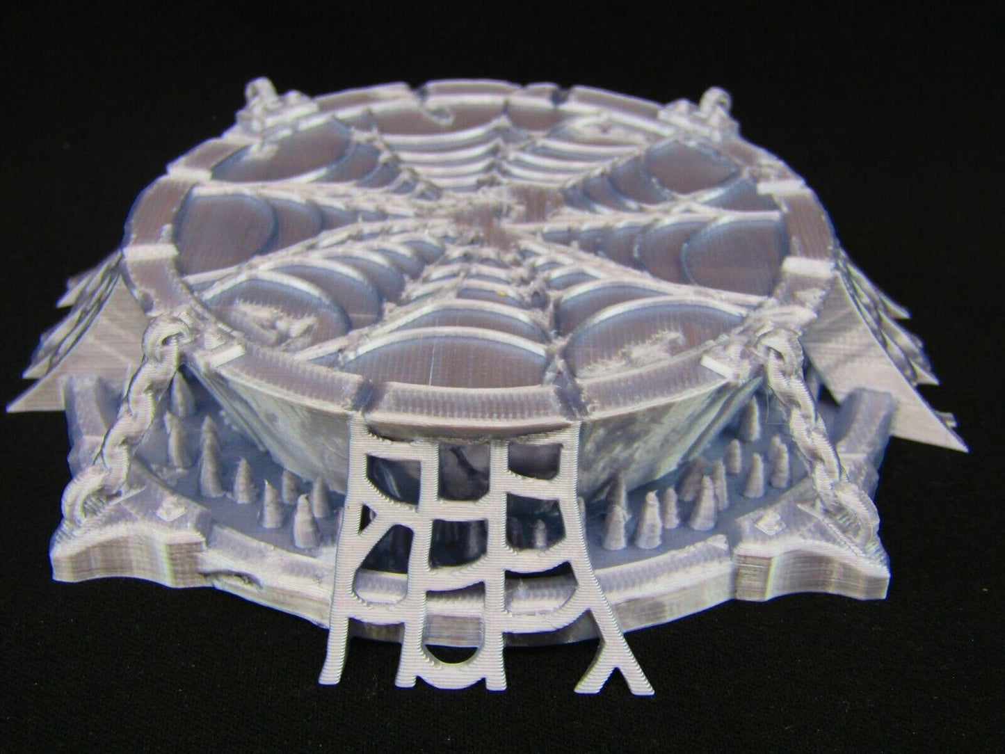 Llolth Spider Queen Dark Elf Dais Scatter Terrain Scenery 3D Printed Mini