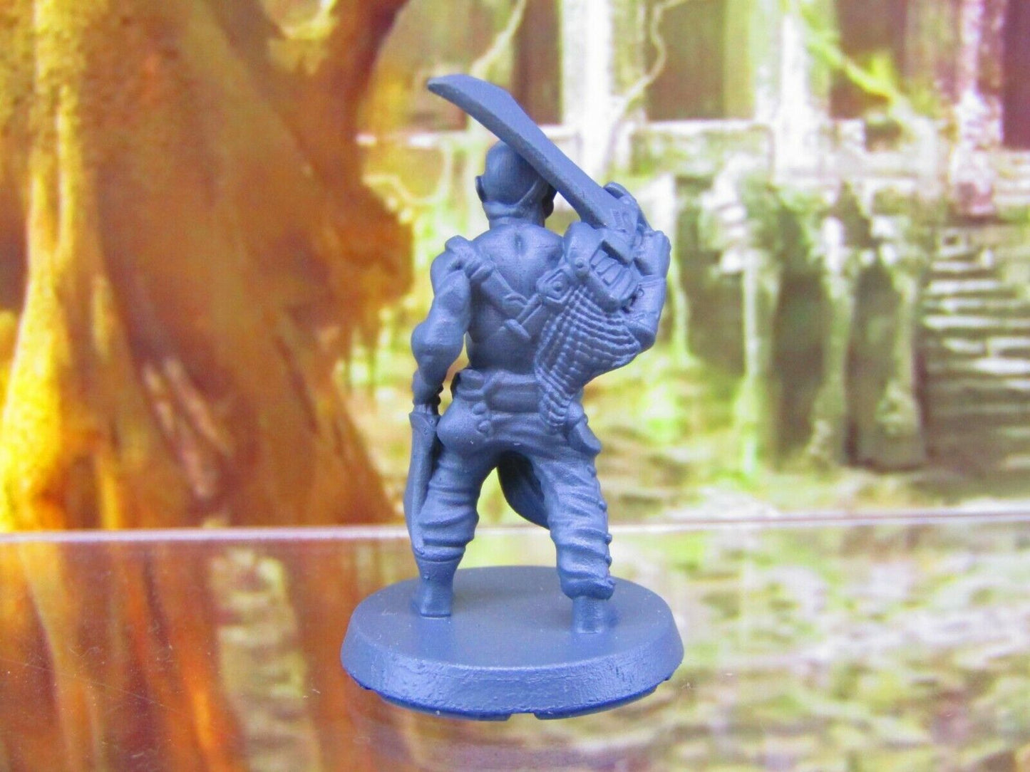 Human Fighter Player Character Mini Miniatures 3D Printed Resin Model Figure