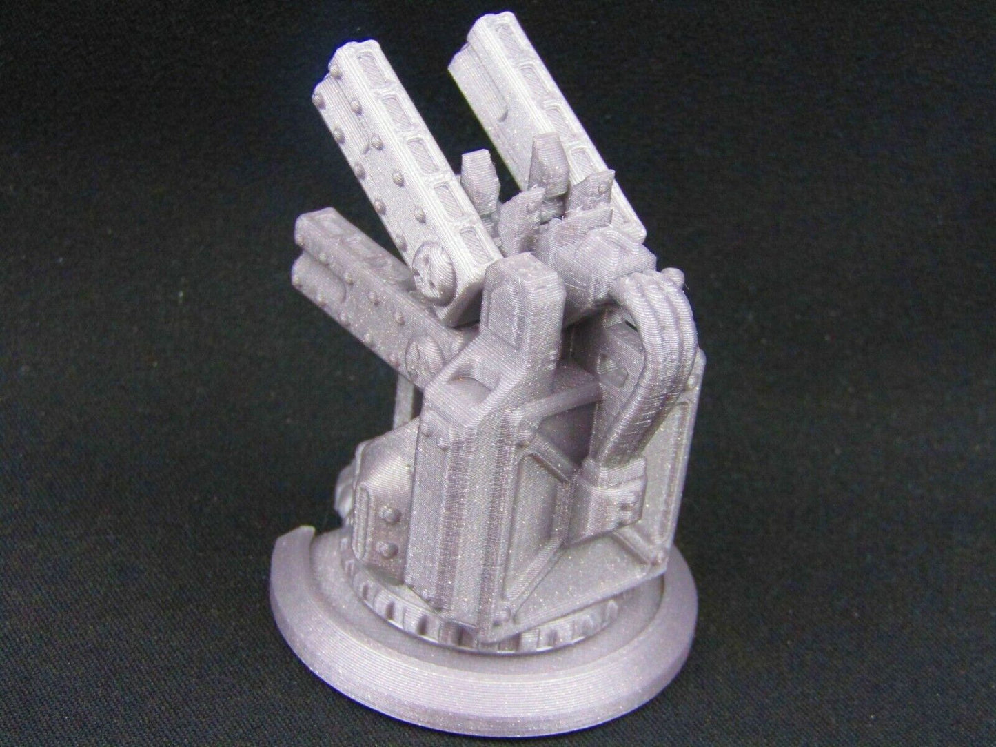Large Gun Turret Scenery Scatter Terrain 3D Printed Model 28/32mm Scale Sci Fi