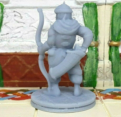 Palace Soldier Guard Archer Fighter Mini Miniature Figure 28-32MM Resin Printed