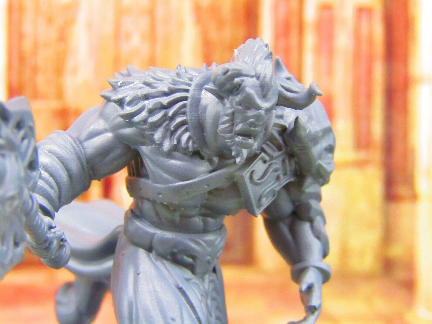Minotaur Greek Mythology Bull Man Mini Miniature Figure 3D Printed Model 28/32mm