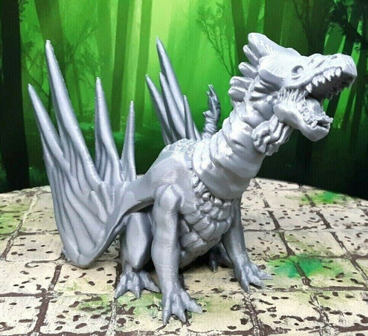 Forest Dragon Figure Miniature Model Mini Dungeons & Dragons 28mm 3D Printed